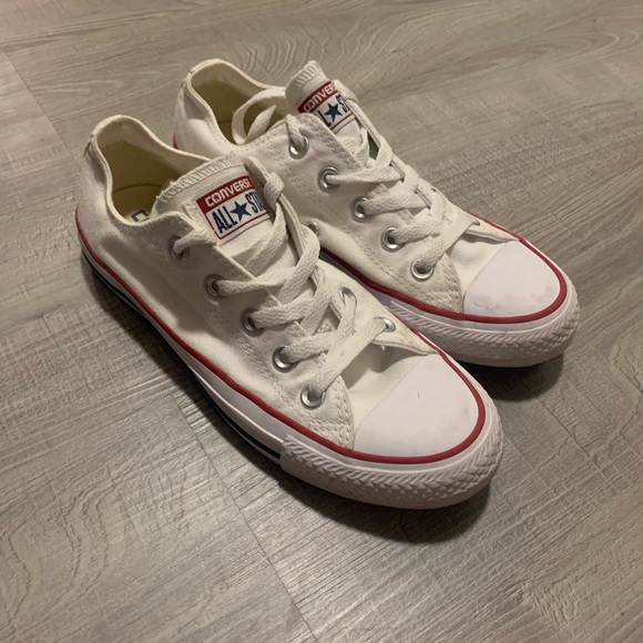 white red and blue converse